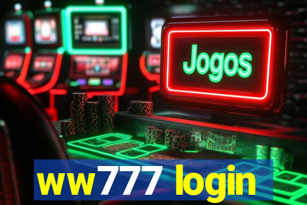 ww777 login